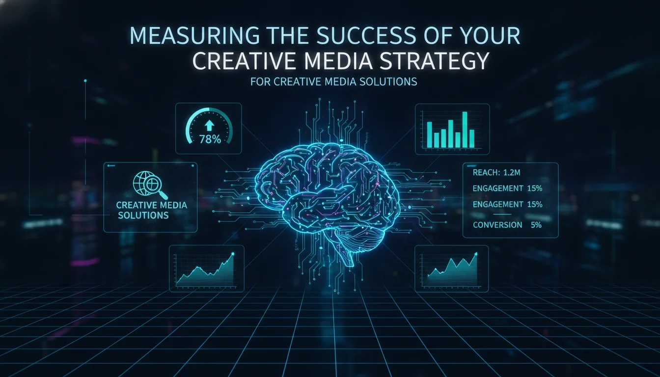 Concept illustration for Measuring the Success of Your Creative Media Strategy