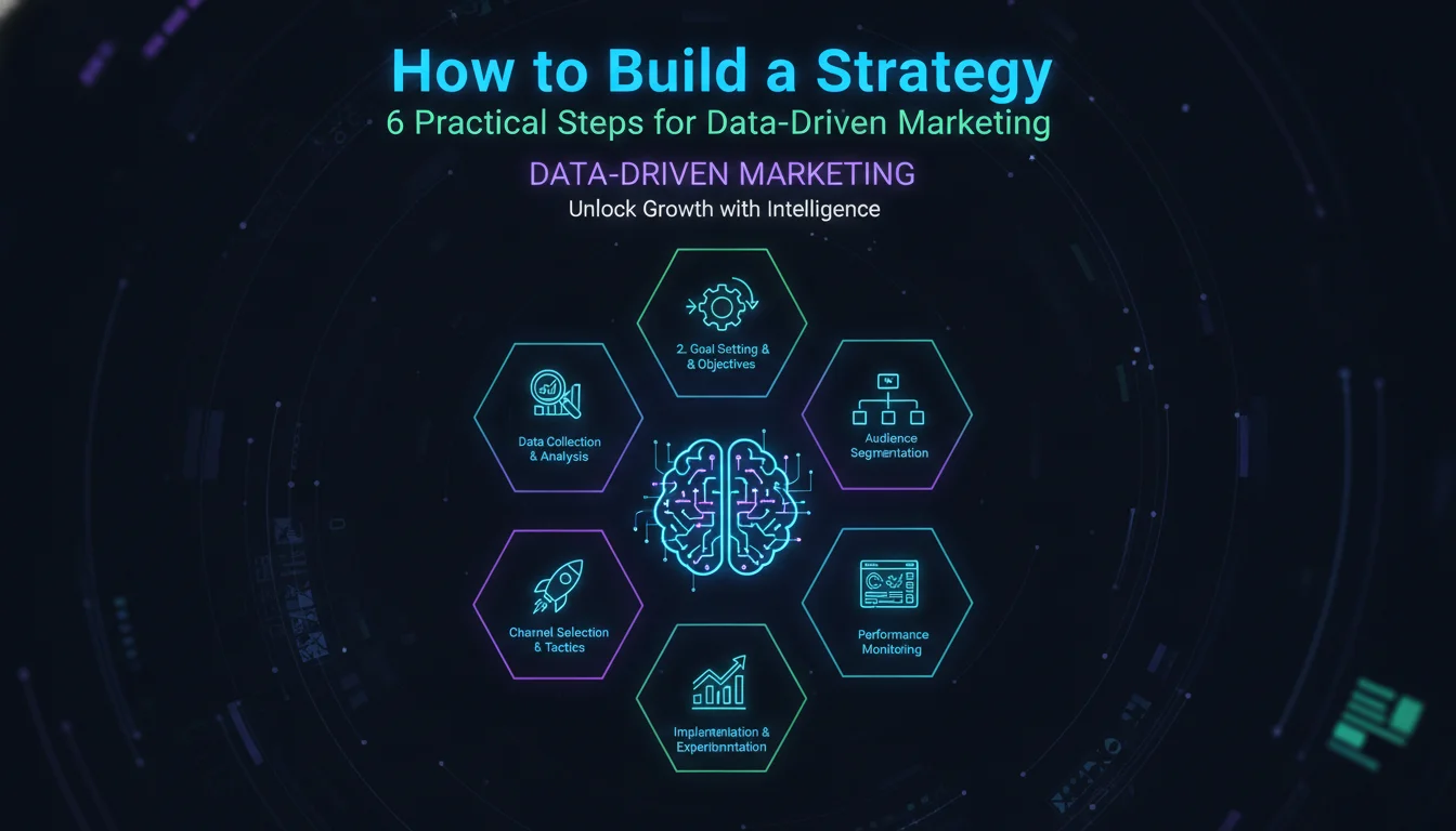 Concept illustration for How to Build a Strategy: 6 Practical Steps