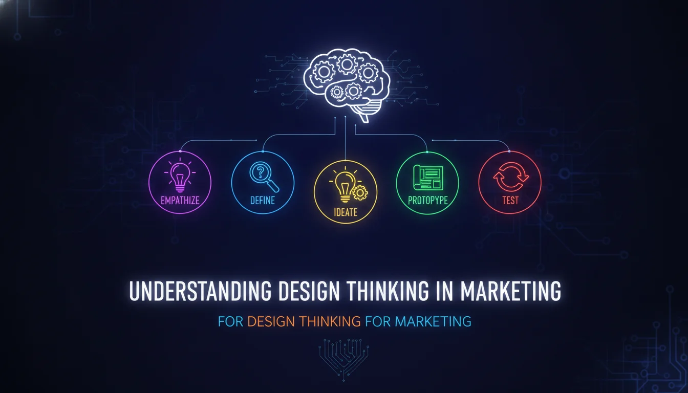 Illustration of Understanding Design Thinking in Marketing