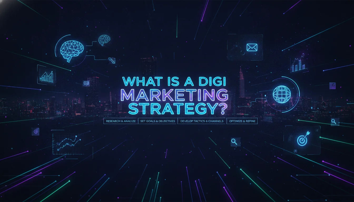 Illustration of What Is a Digi Marketing Strategy?
