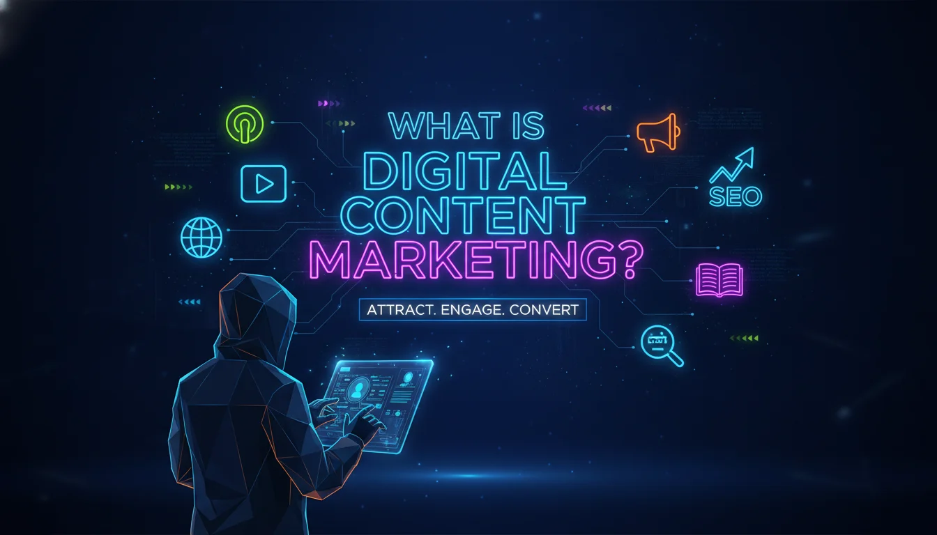 Illustration of What Is Digital Content Marketing?