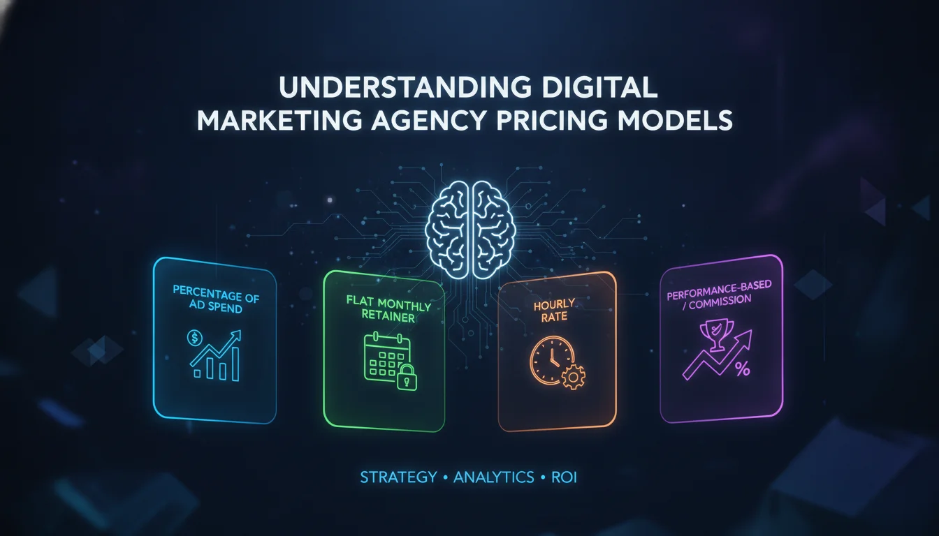 Understanding Digital Marketing Agency Pricing Models — illustrated overview