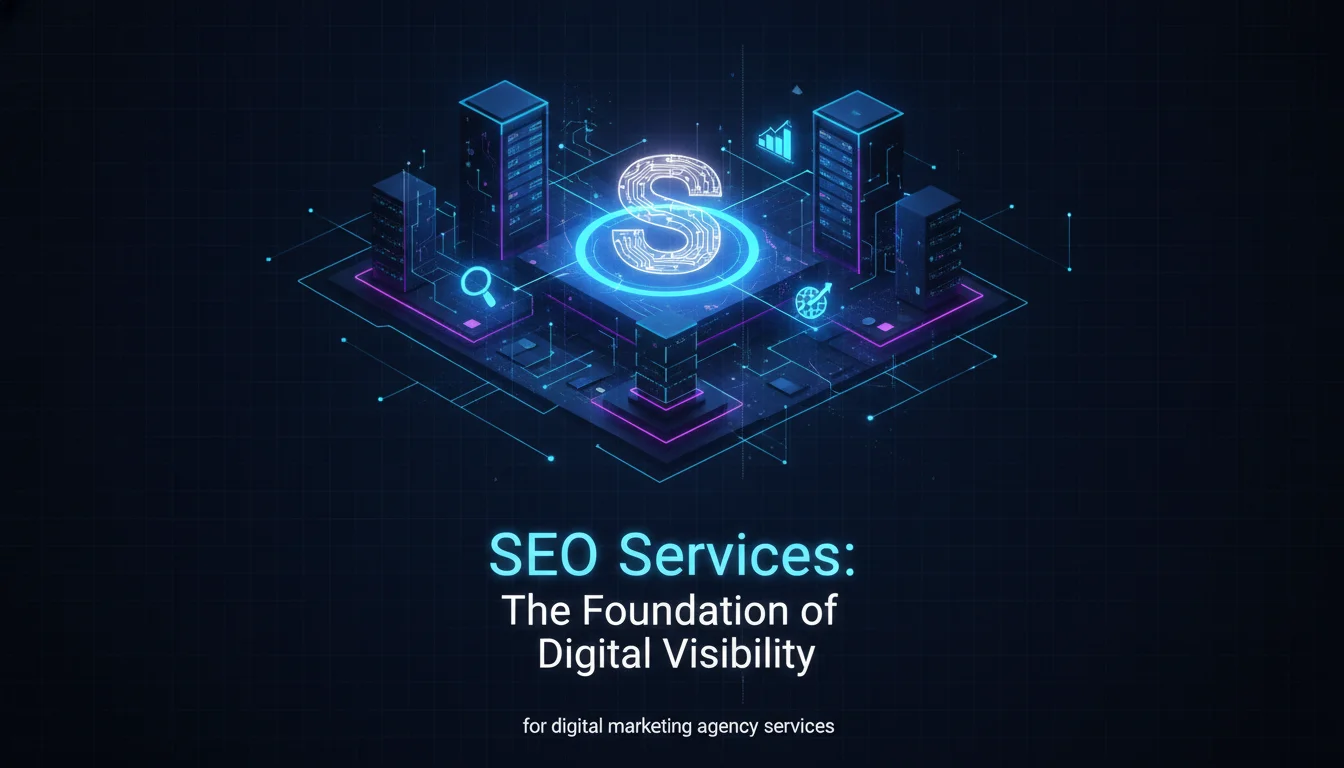 SEO Services: The Foundation of Digital Visibility — illustrated overview