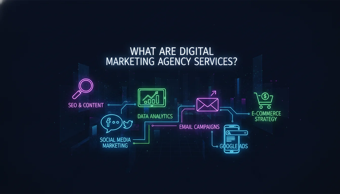 Illustration of What Are Digital Marketing Agency Services?