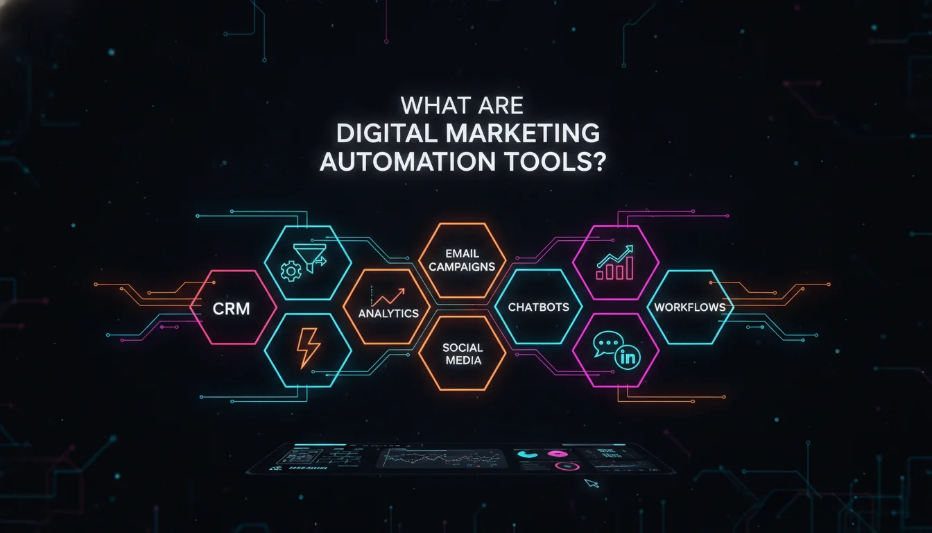 Illustration of What Are Digital Marketing Automation Tools?
