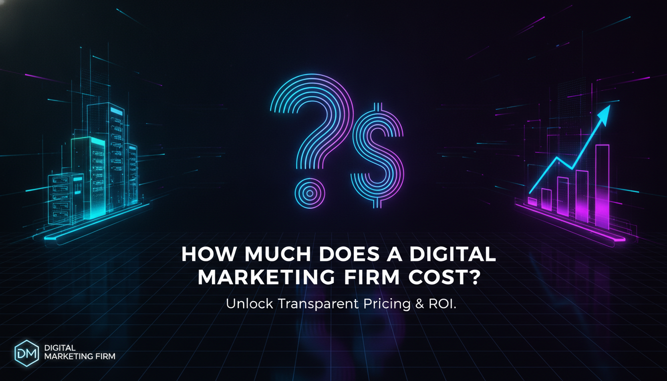 Concept illustration for How Much Does a Digital Marketing Firm Cost?