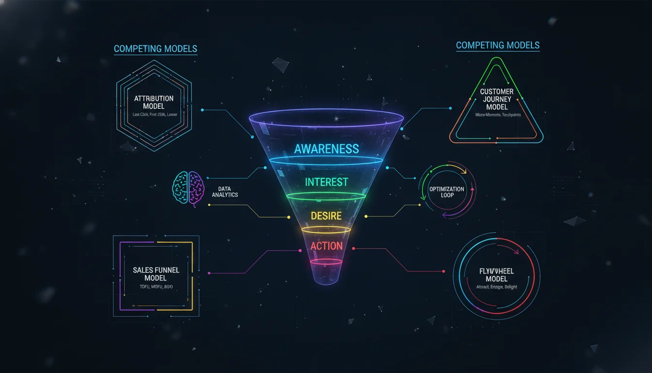 Core Stages and Competing Models — illustrated overview