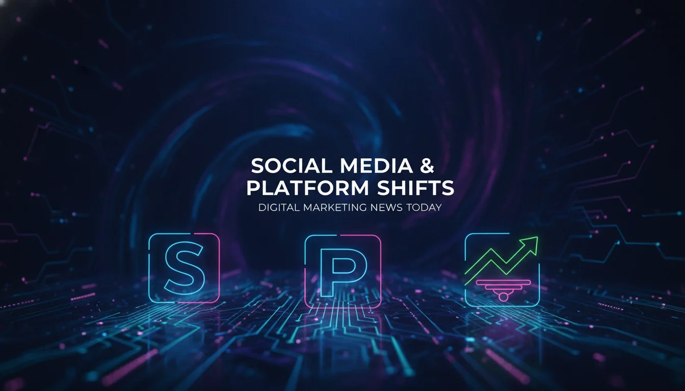Concept illustration for Social Media and Platform Shifts