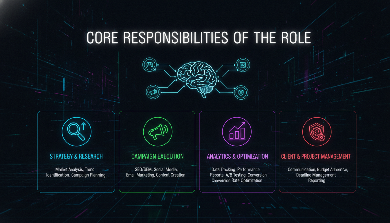 Core Responsibilities of the Role — illustrated overview