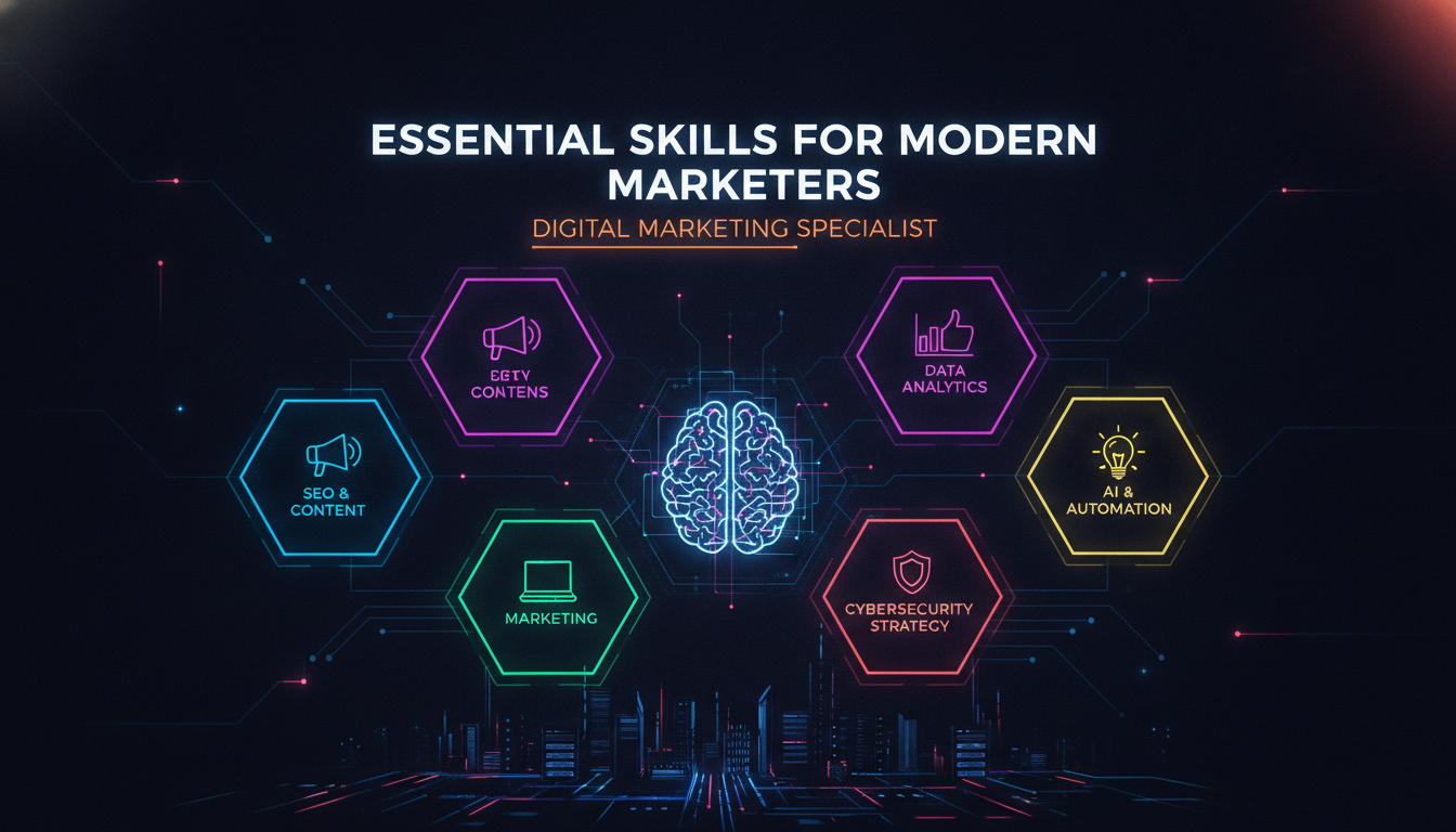 Visual guide to Essential Skills for Modern Marketers