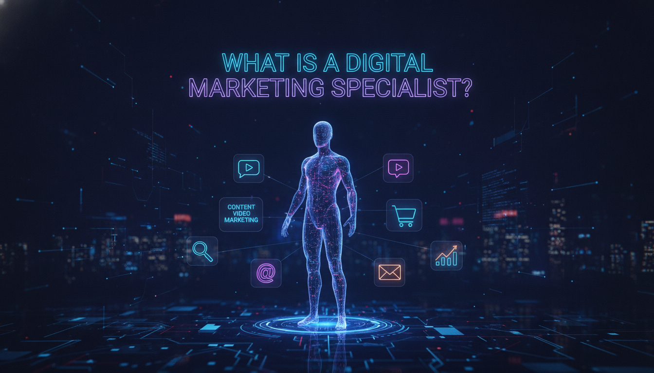 Illustration of What Is a Digital Marketing Specialist?