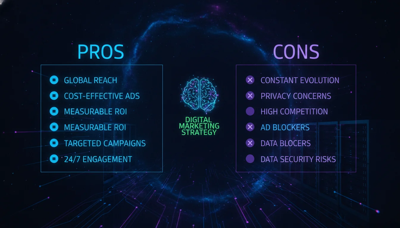 Pros and Cons — illustrated overview