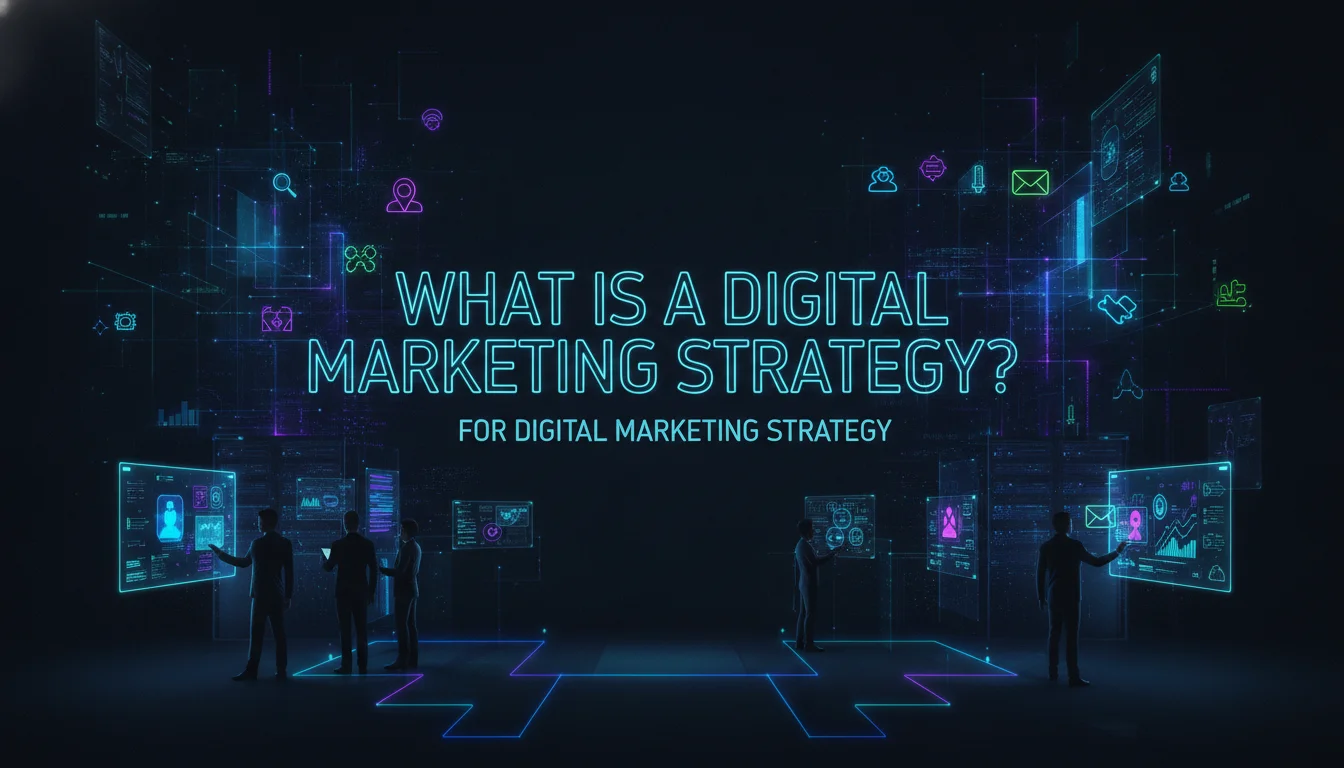 Illustration of What Is a Digital Marketing Strategy?
