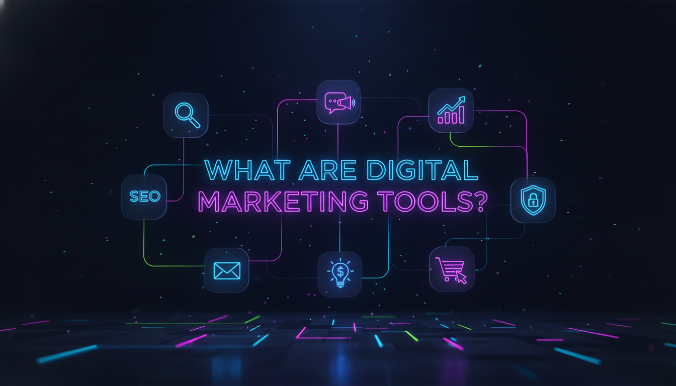 Illustration of What Are Digital Marketing Tools?