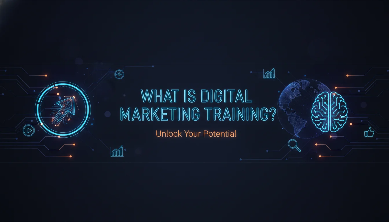 Illustration of What Is Digital Marketing Training?