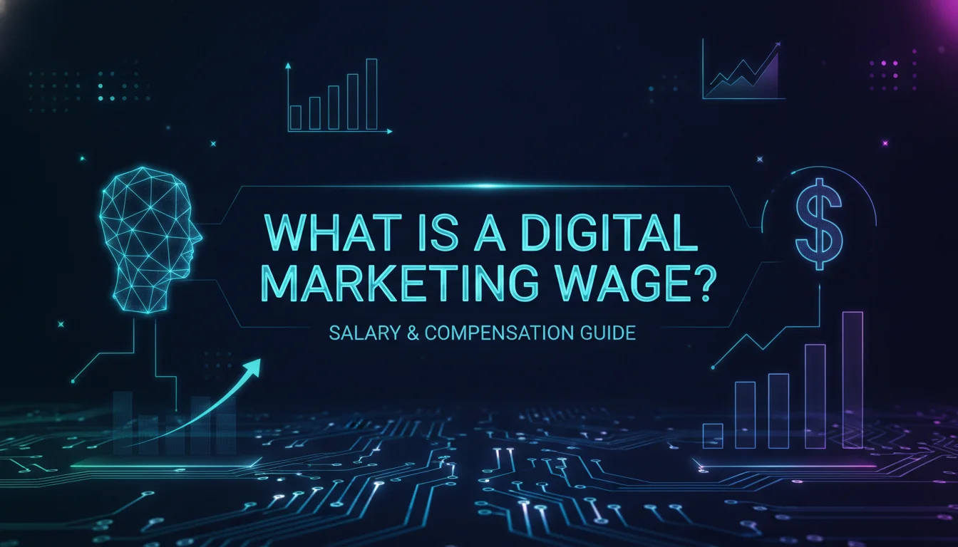 Illustration of What Is a Digital Marketing Wage?
