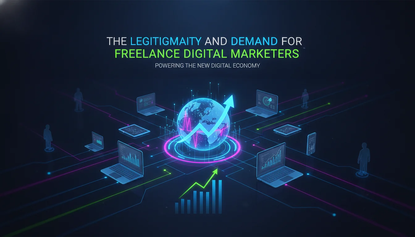 Visual guide to The Legitimacy and Demand for Freelance Digital Marketers