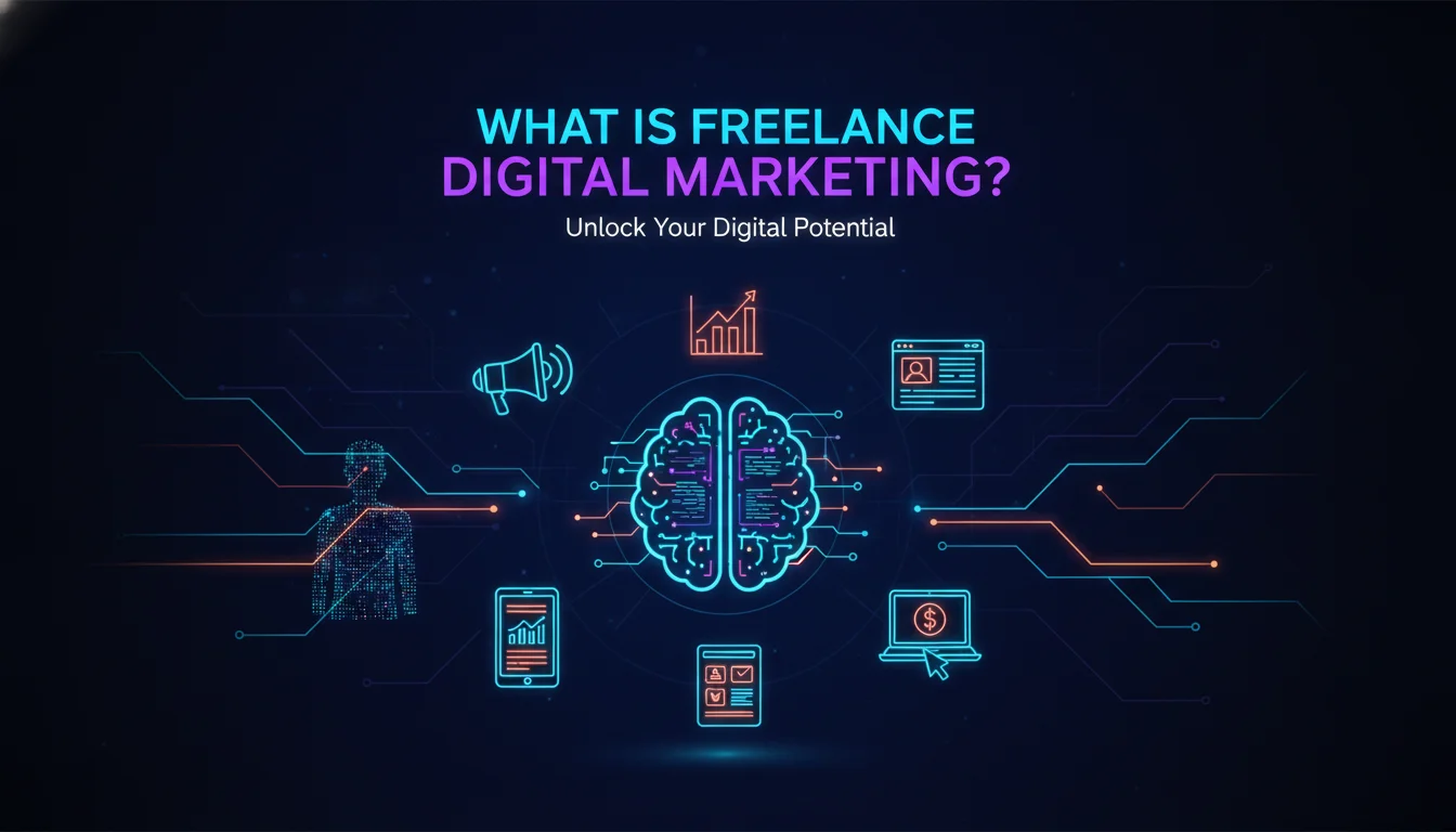 What Is Freelance Digital Marketing? — illustrated overview