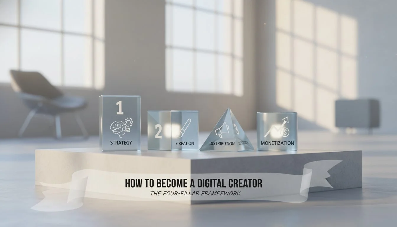 How to Become a Digital Creator: The Four-Pillar Framework - how to become a digital creator | Emin Media