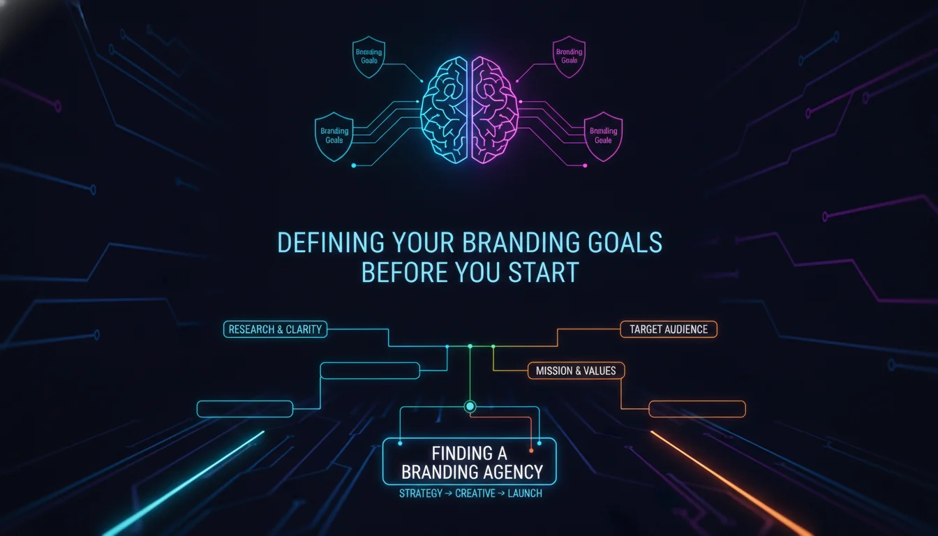Concept illustration for Defining Your Branding Goals Before You Start