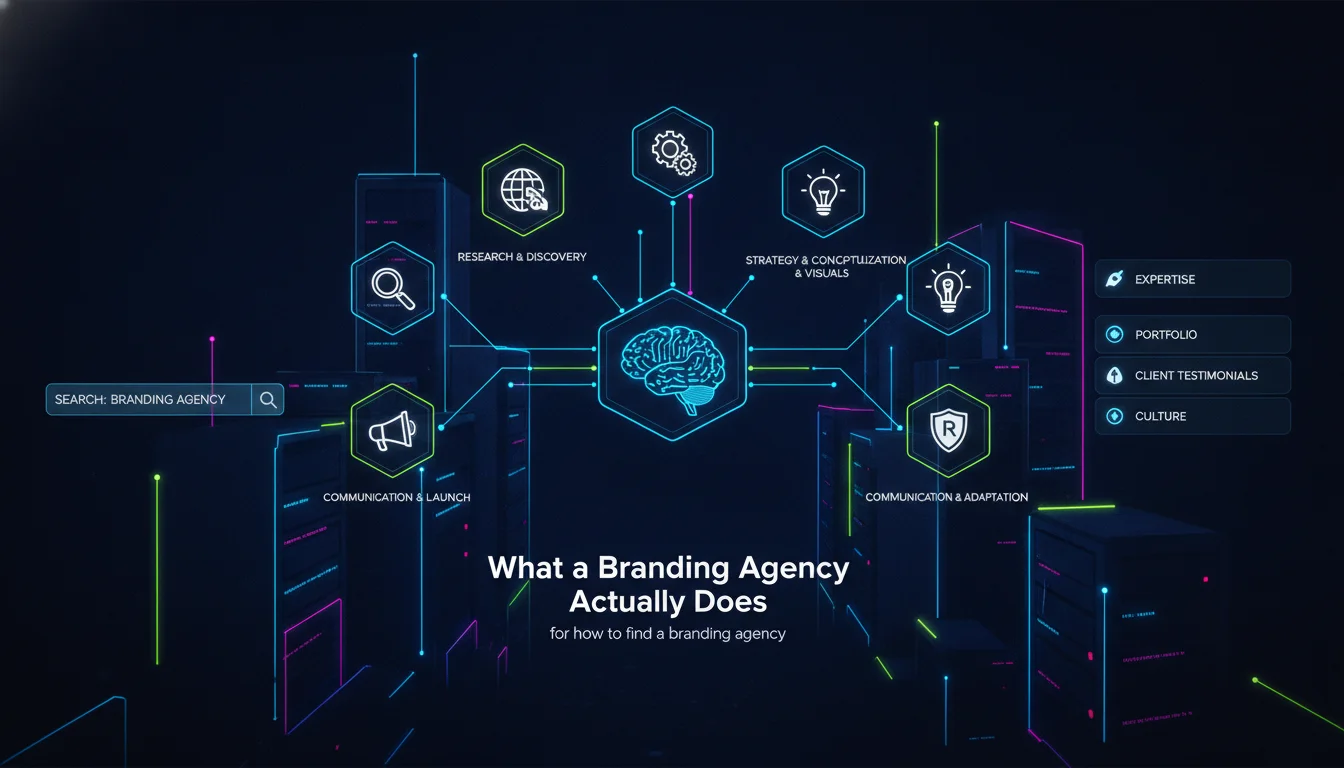 Illustration of What a Branding Agency Actually Does