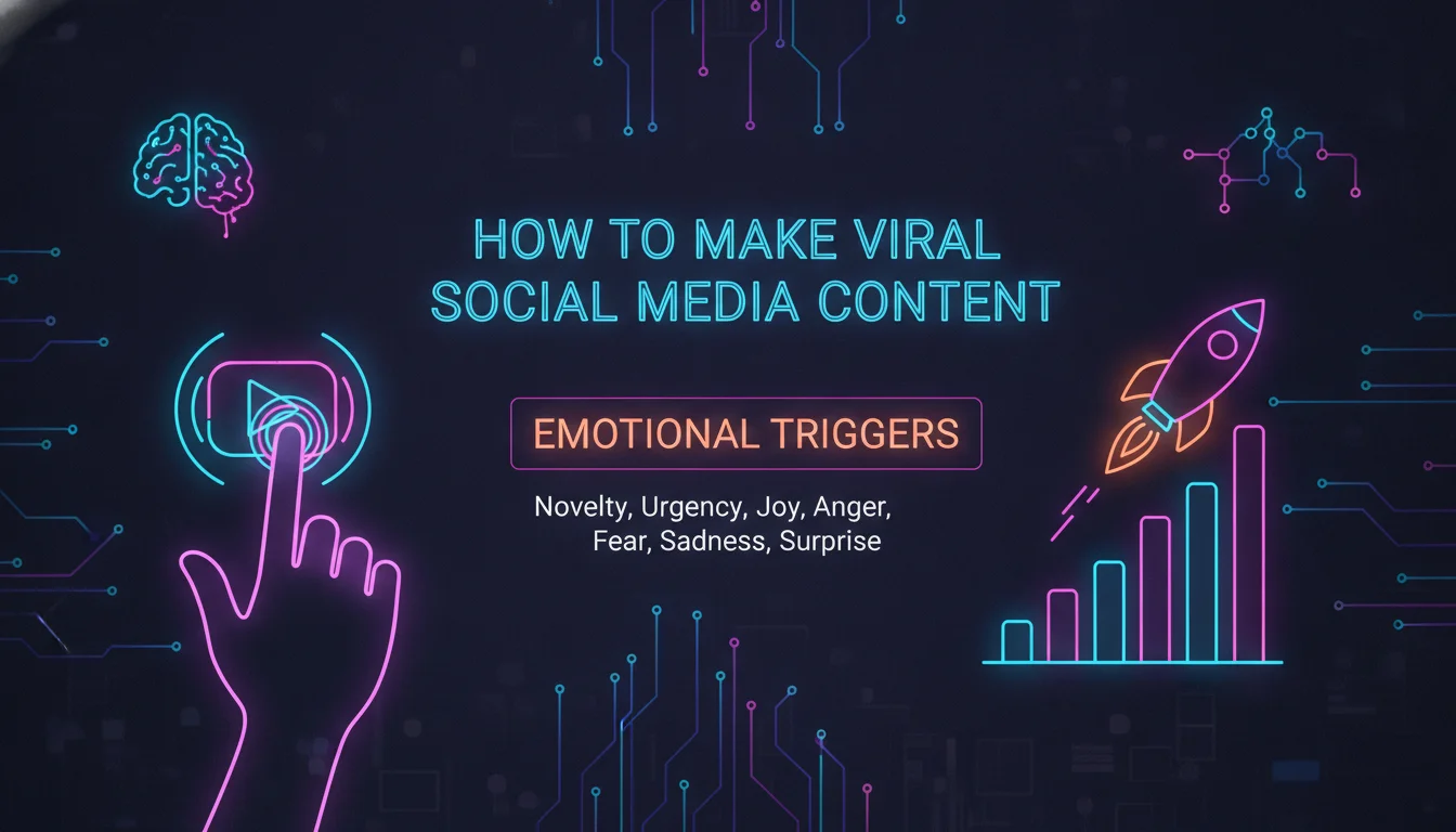 Visual guide to How to Make Viral Social Media Content with Emotional Triggers
