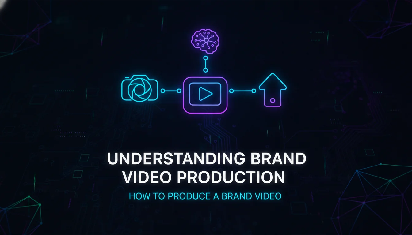 Illustration of Understanding Brand Video Production