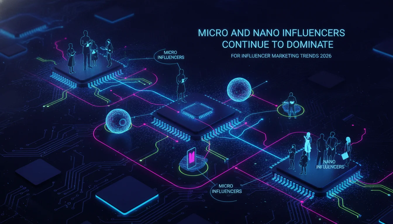 Micro and Nano Influencers Continue to Dominate — illustrated overview