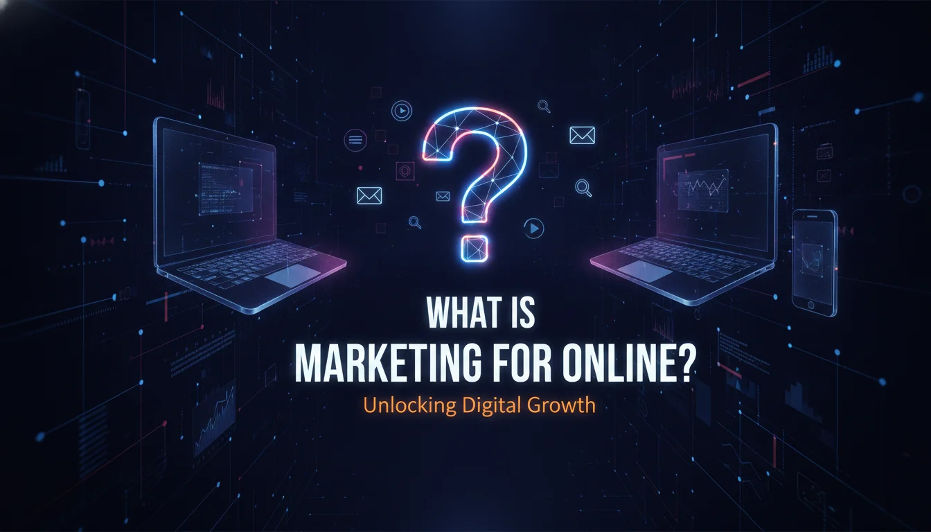 Illustration of What Is Marketing for Online?
