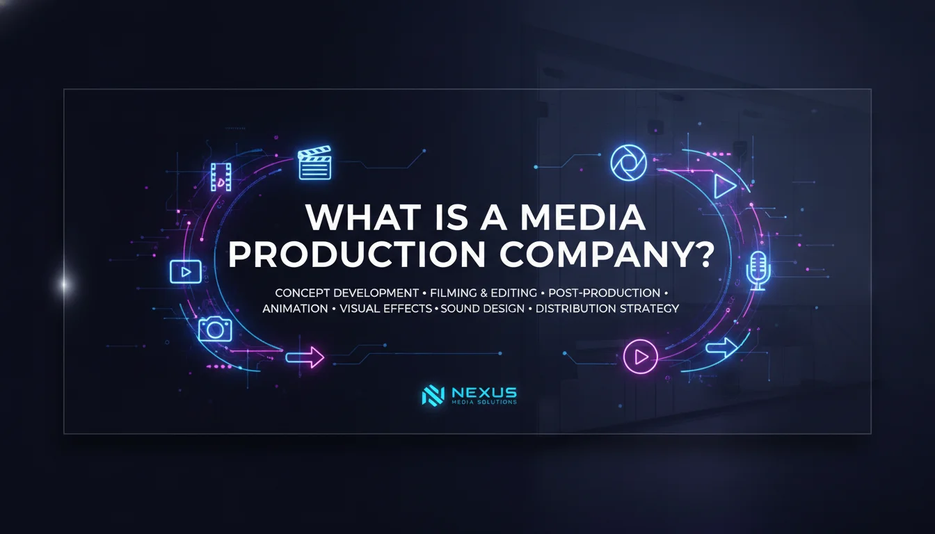 Illustration of What Is a Media Production Company?