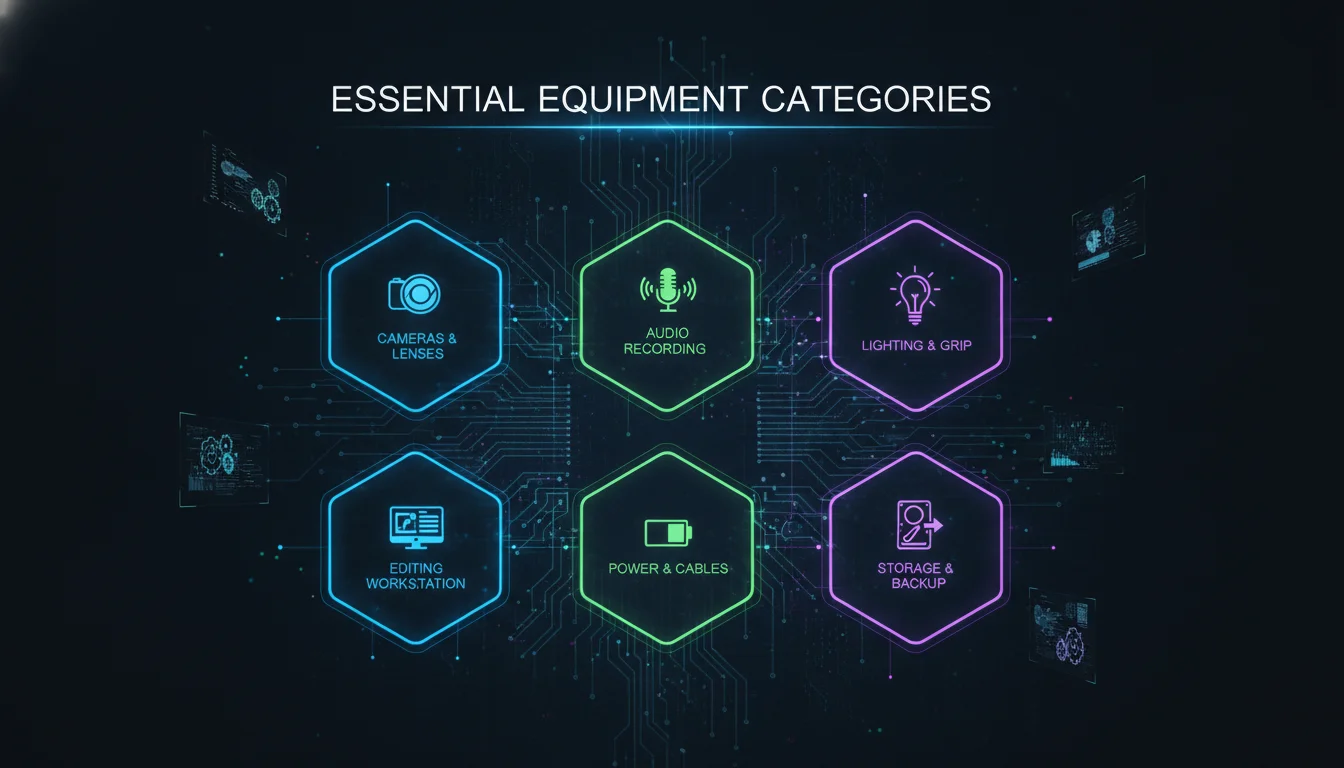 Visual guide to Essential Equipment Categories
