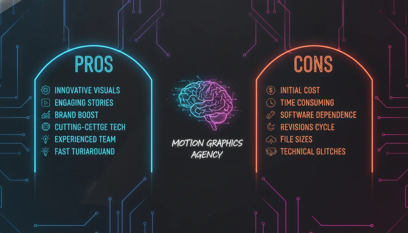 Visual guide to Pros and Cons