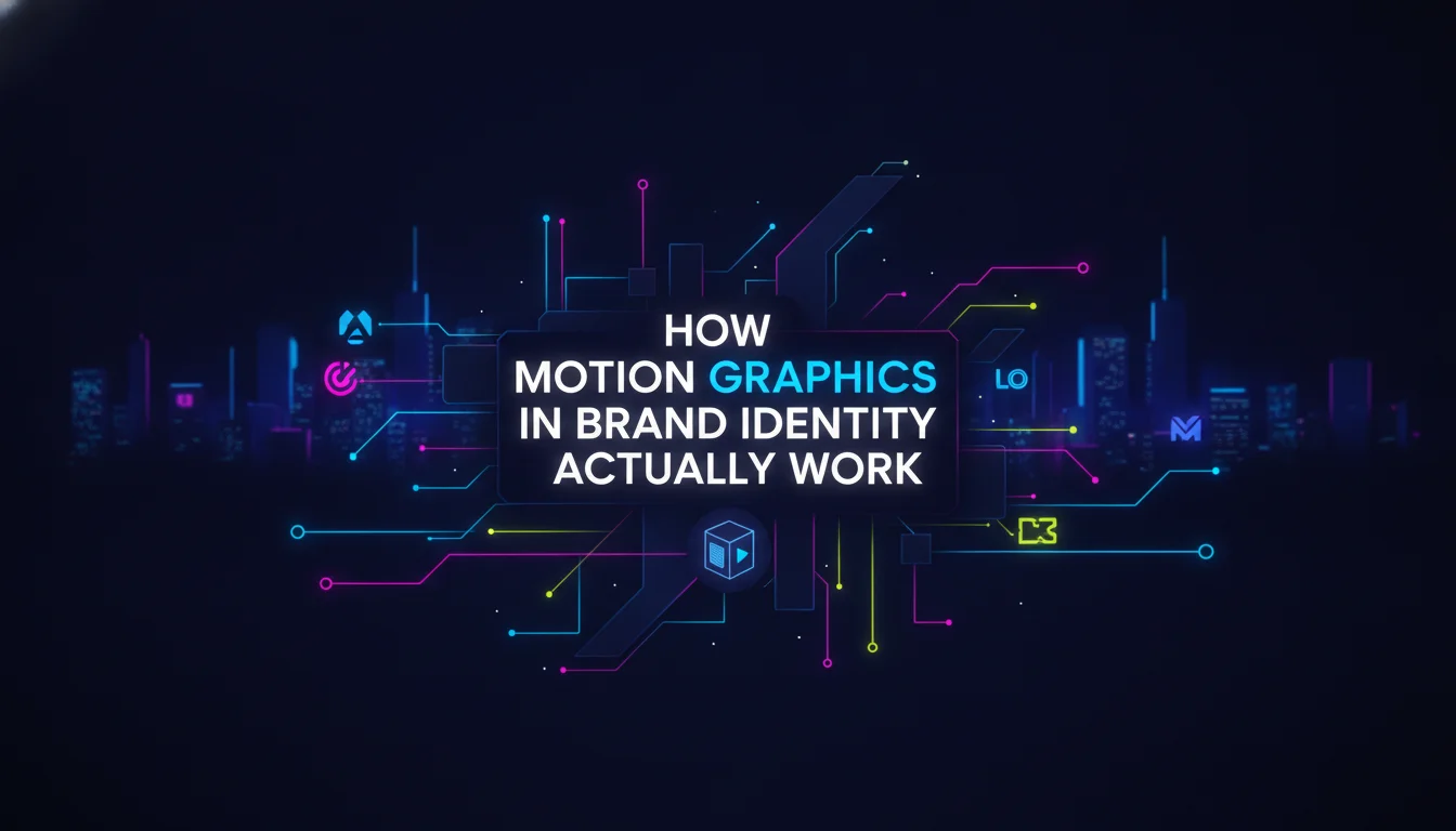 Visual guide to How Motion Graphics in Brand Identity Actually Work