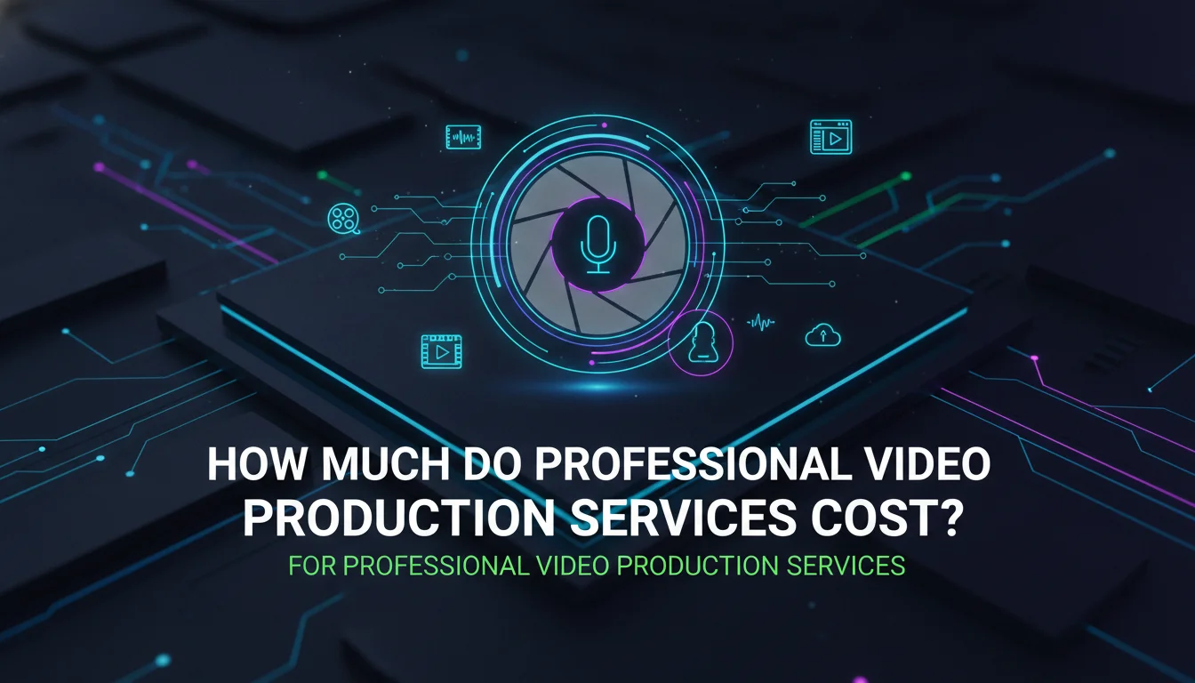 Visual guide to How Much Do Professional Video Production Services Cost?
