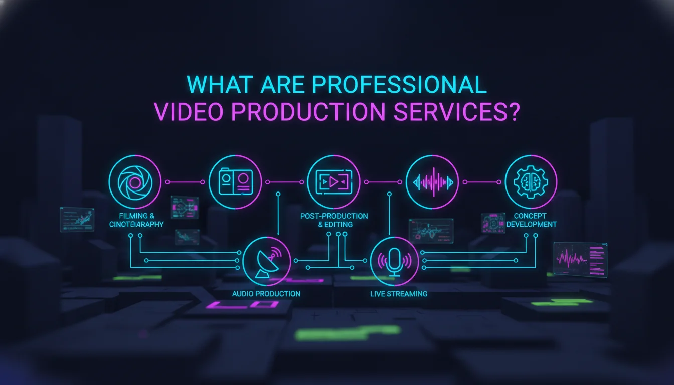 Illustration of What Are Professional Video Production Services?