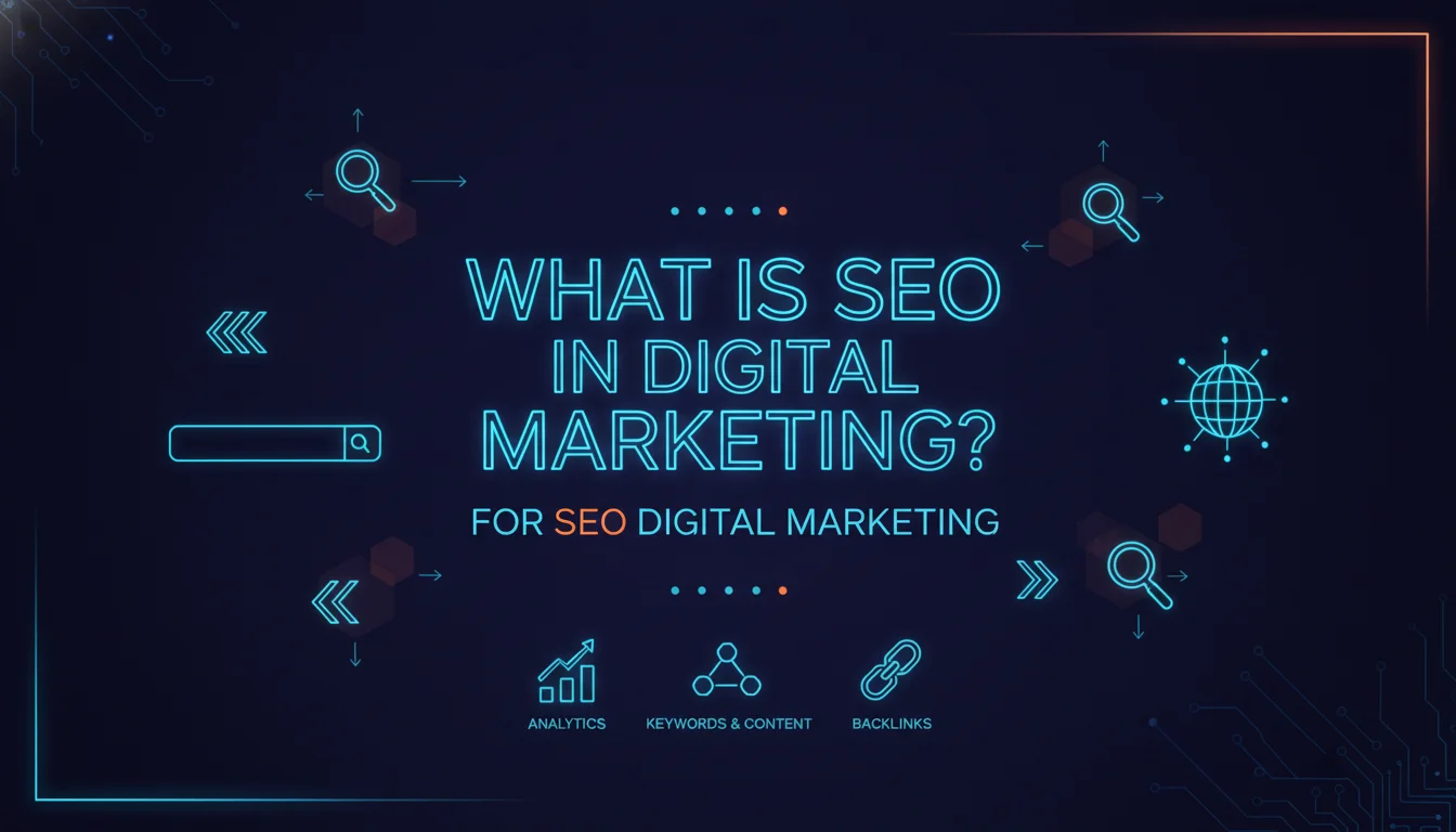 Illustration of What Is SEO in Digital Marketing?