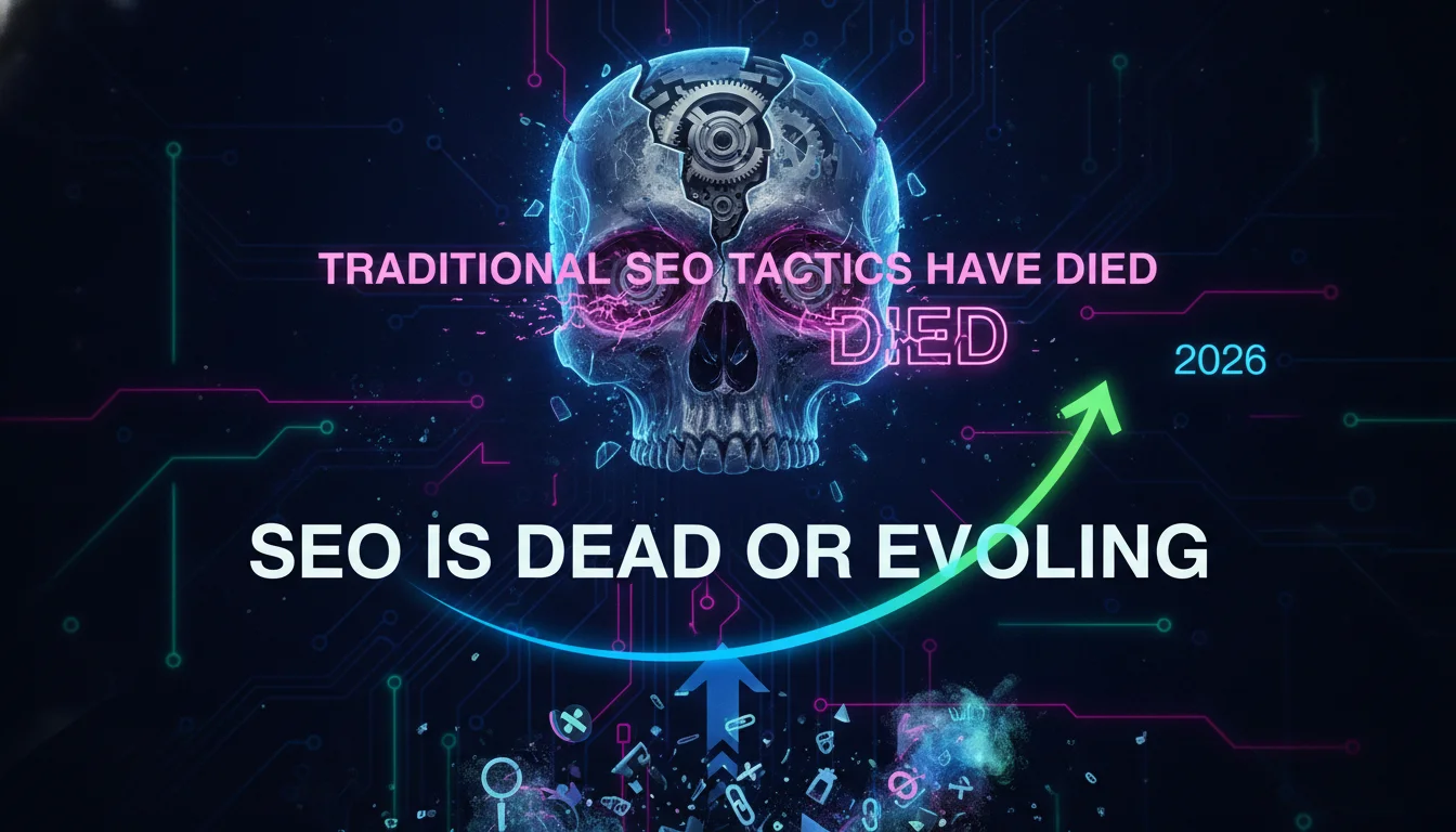 How Traditional SEO Tactics Have Died — illustrated overview