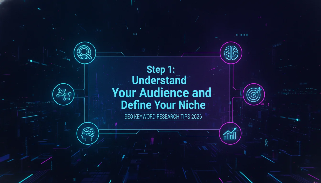Step 1: Understand Your Audience and Define Your Niche — illustrated overview