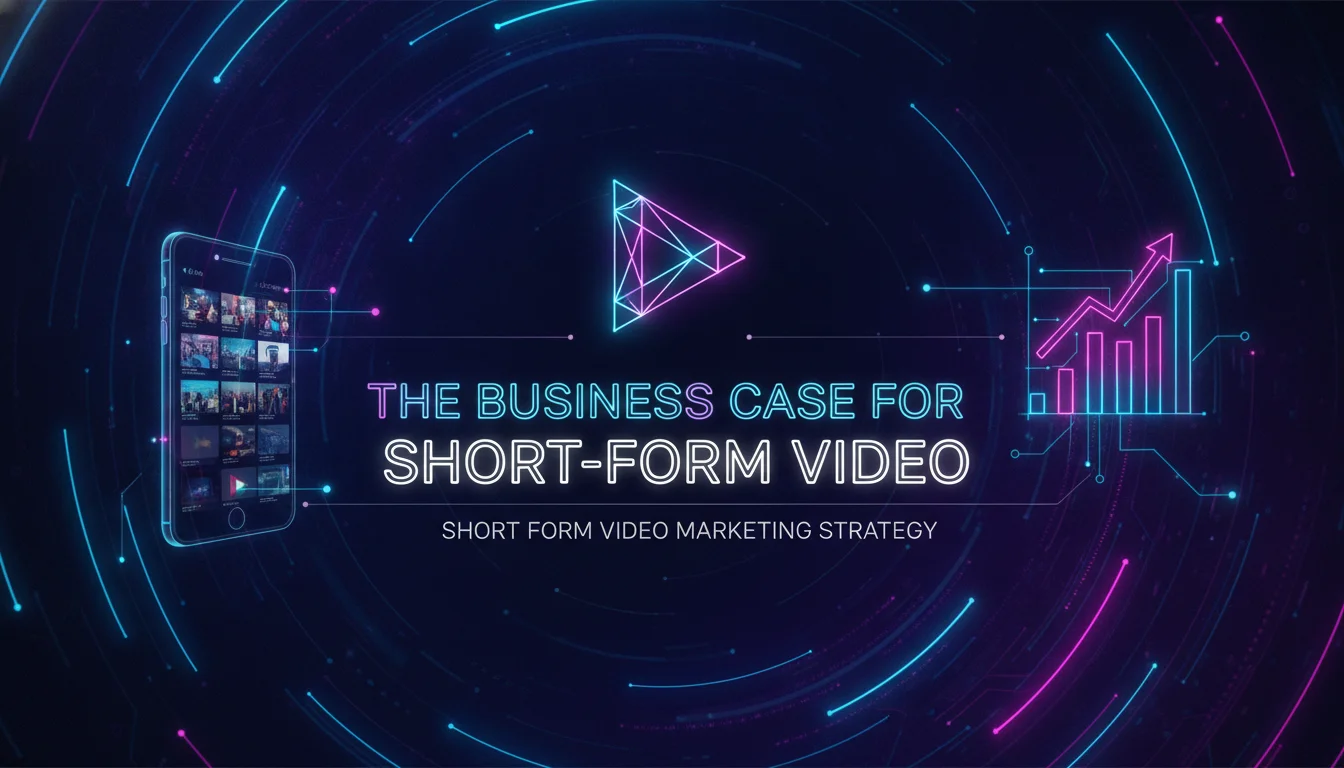 The Business Case for Short-Form Video — illustrated overview