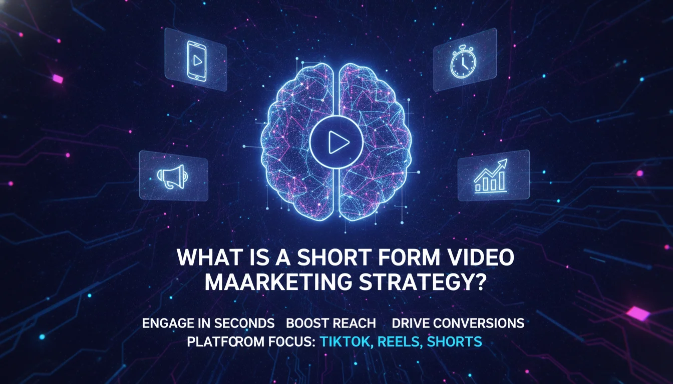 Illustration of What Is a Short Form Video Marketing Strategy?