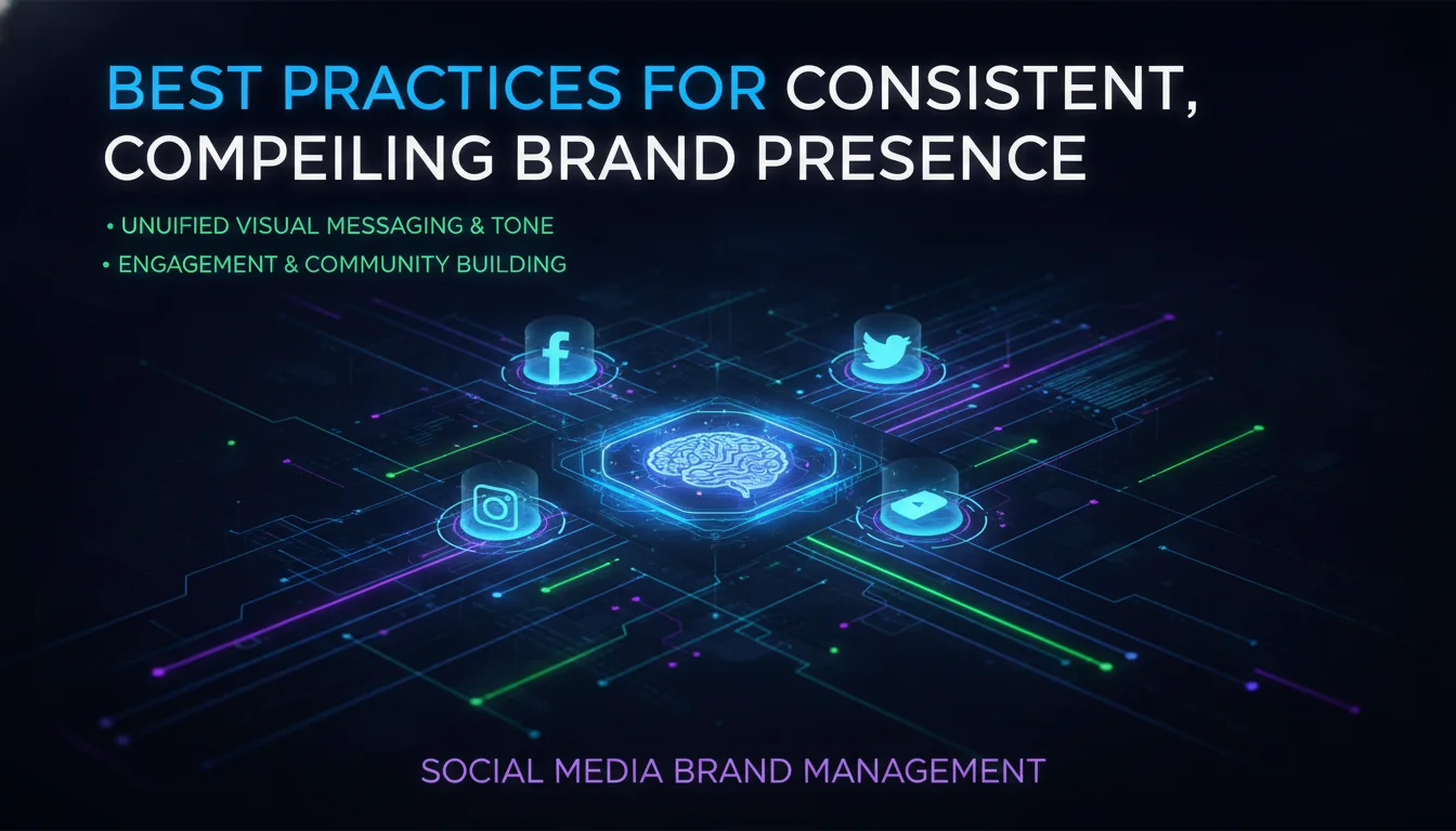Concept illustration for Best Practices for Consistent, Compelling Brand Presence