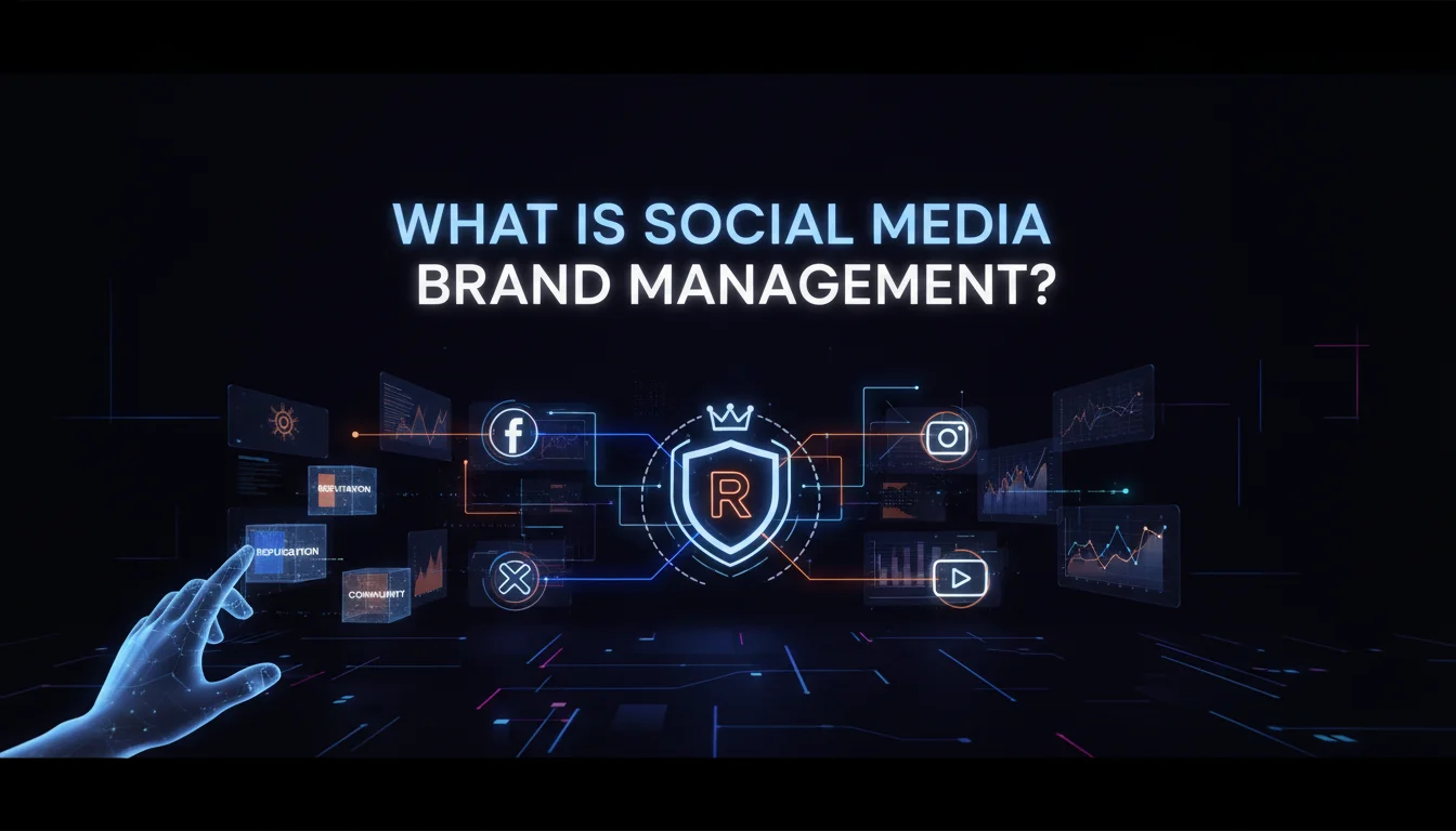 Illustration of What Is Social Media Brand Management?