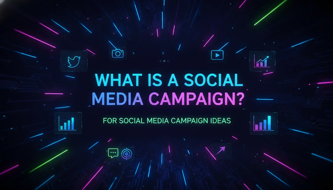 Illustration of What Is a Social Media Campaign?