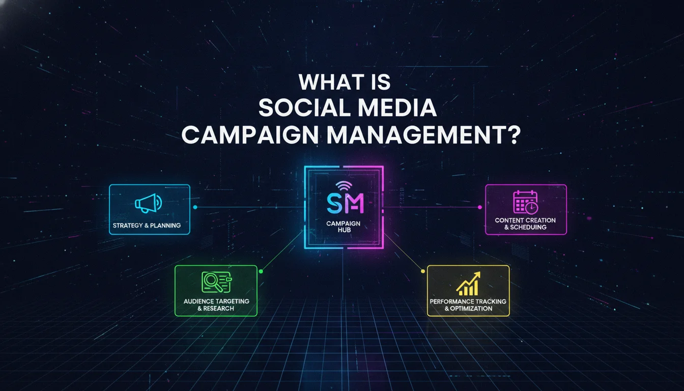 Illustration of What Is Social Media Campaign Management?