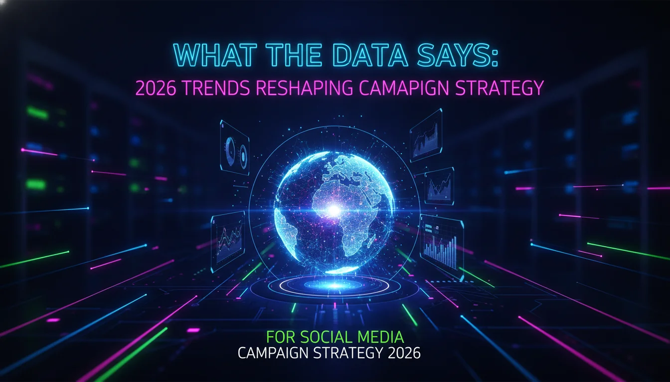 Concept illustration for What the Data Says: 2026 Trends Reshaping Campaign Strategy