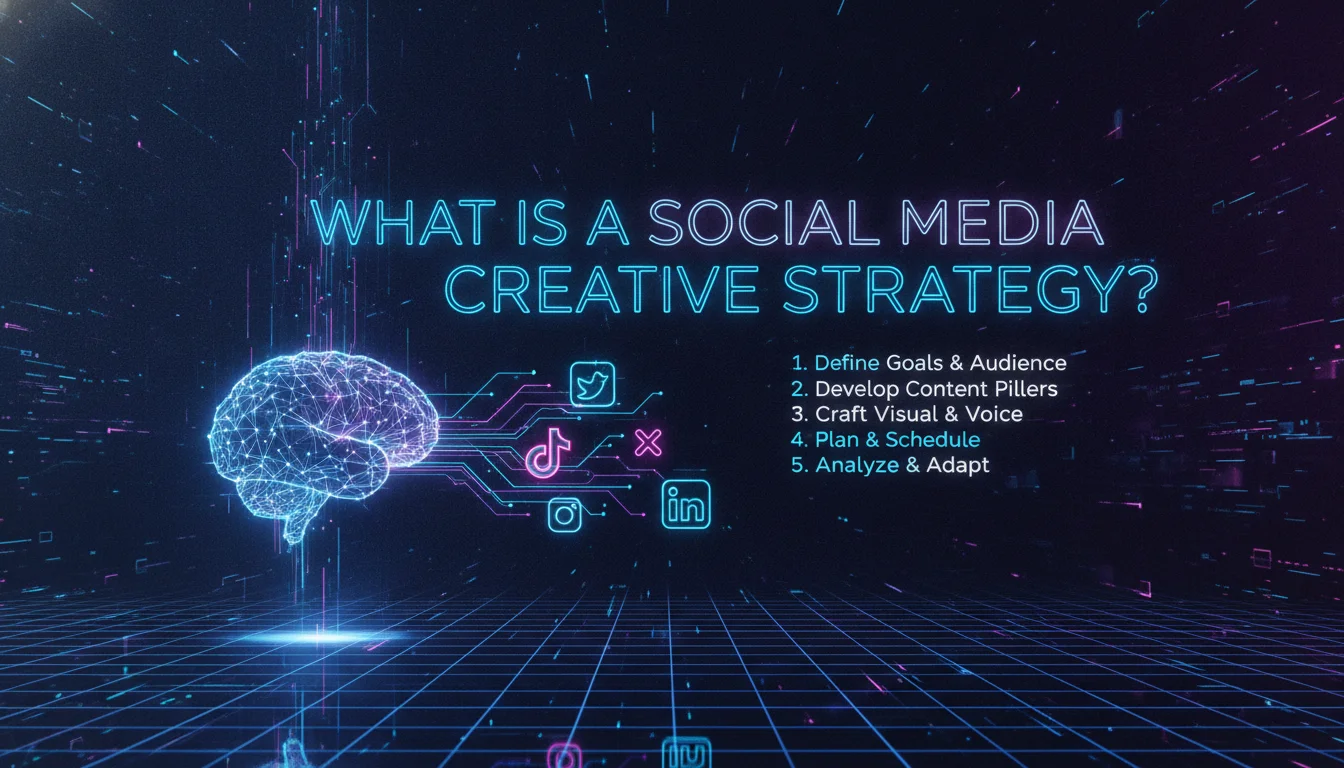 Illustration of What Is a Social Media Creative Strategy?
