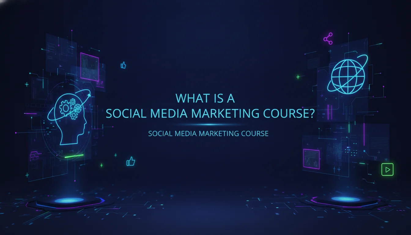 Illustration of What Is a Social Media Marketing Course?