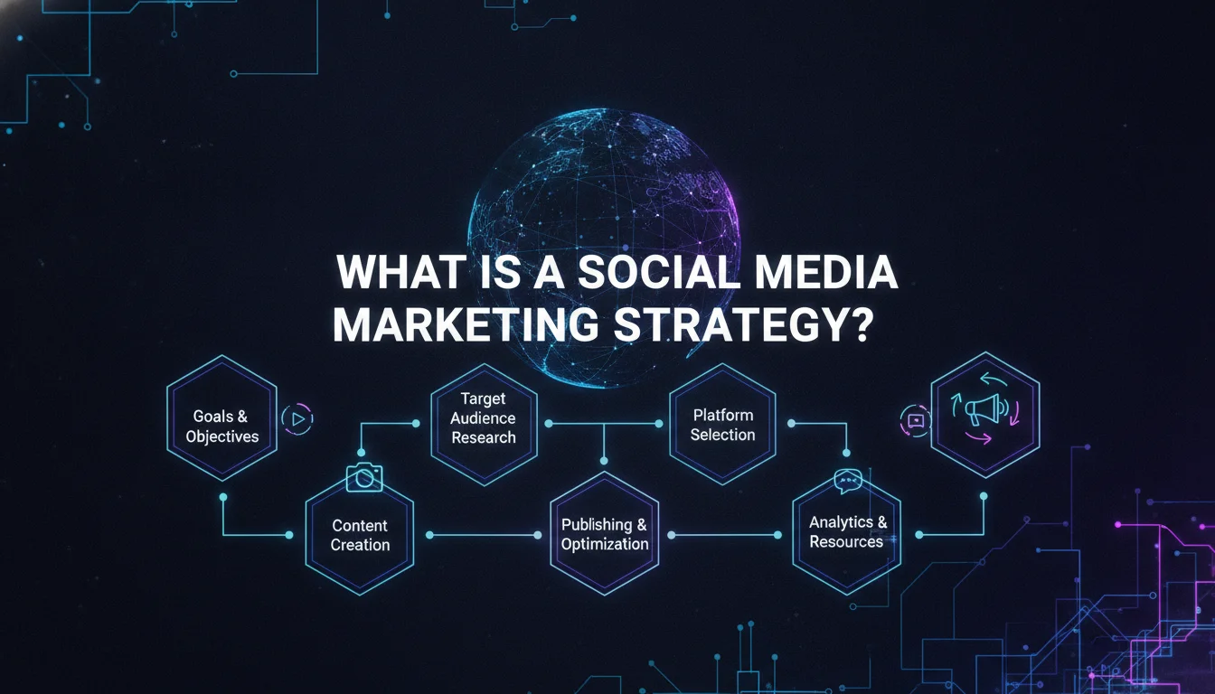 Illustration of What Is a Social Media Marketing Strategy?