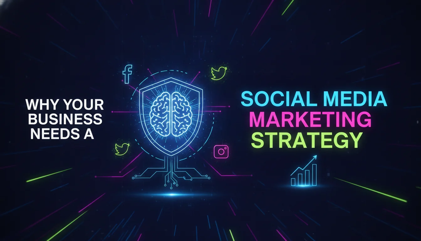 Why Your Business Needs a Social Media Marketing Strategy — illustrated overview
