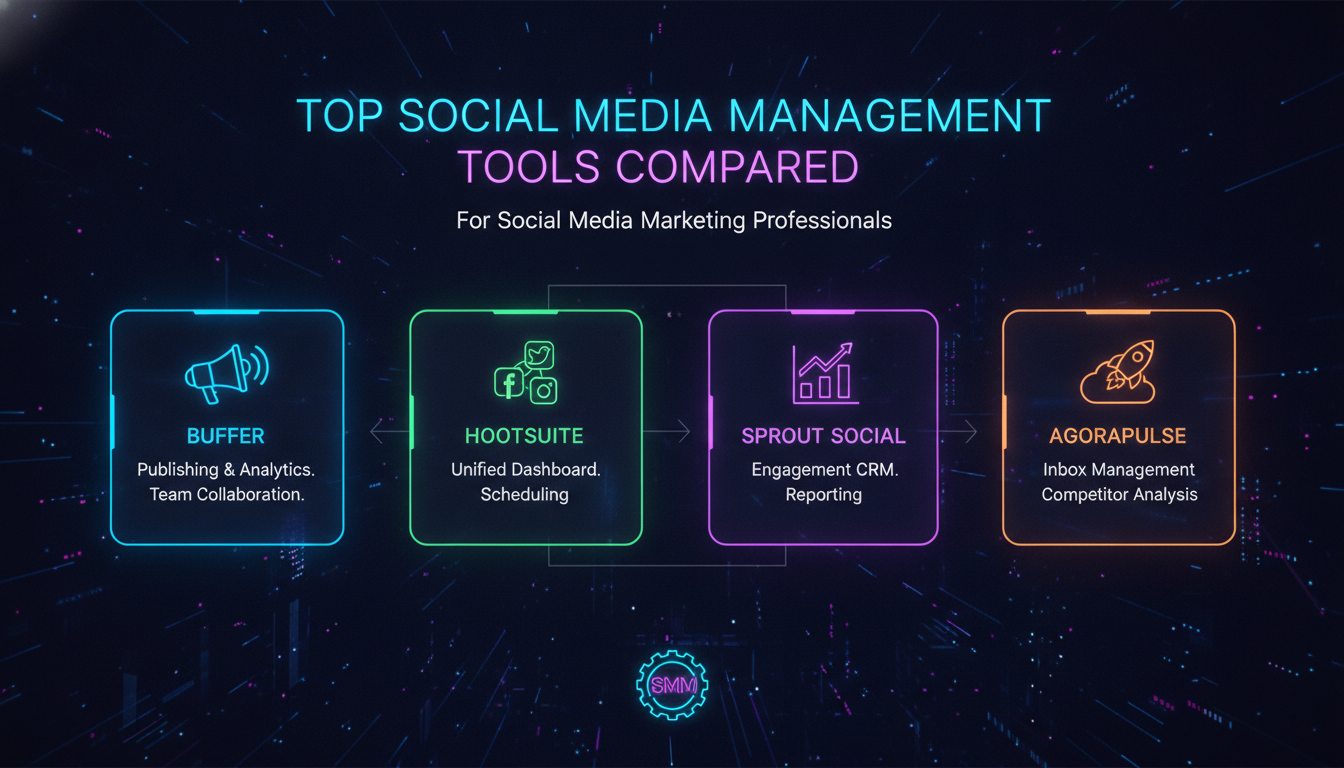 Visual guide to Top Social Media Management Tools Compared